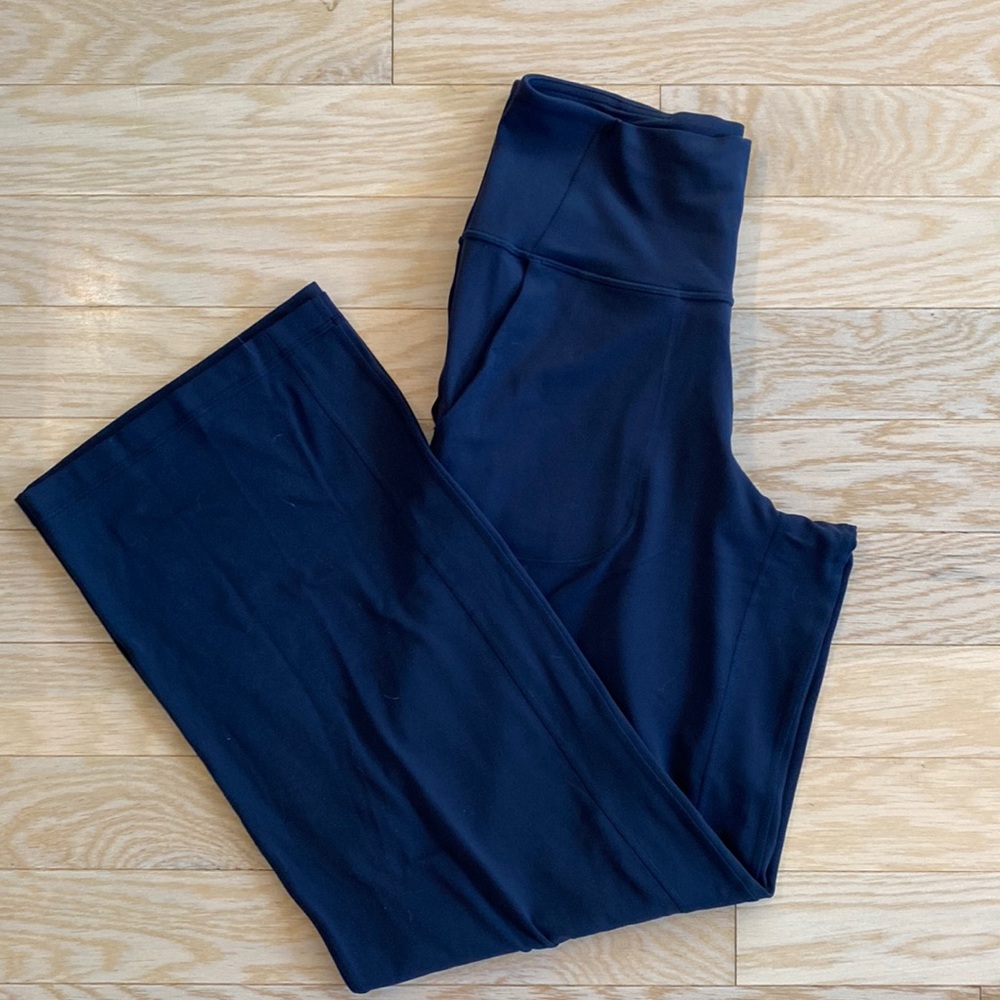 Lululemon Align Wide Leg With Pockets Navy Women 8